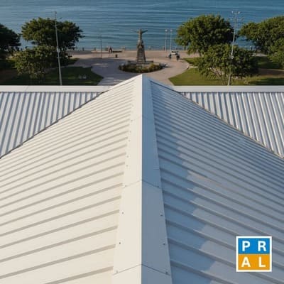 Sistema de rematería metálica TRIMLINE para sellos funcionales en cubiertas y fachadas de Deska